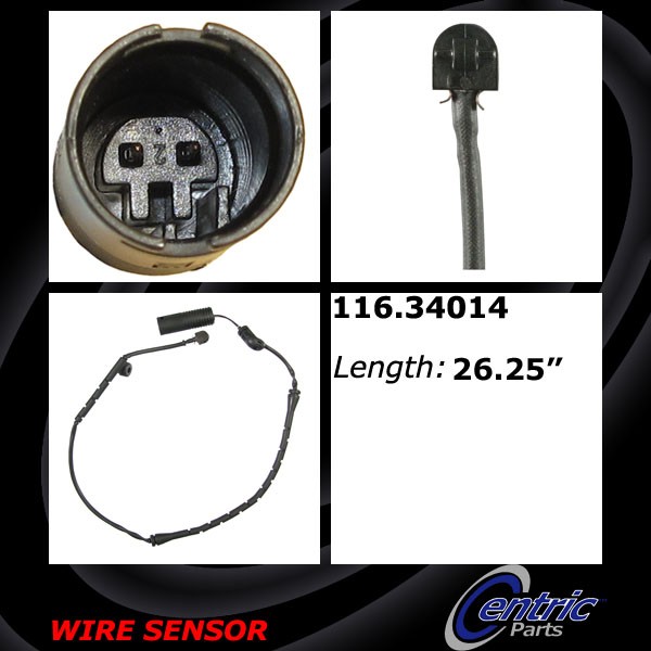 Centric Brake Pad Sensor Wire