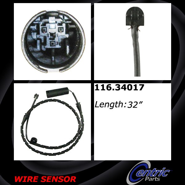 Centric Brake Pad Sensor Wire