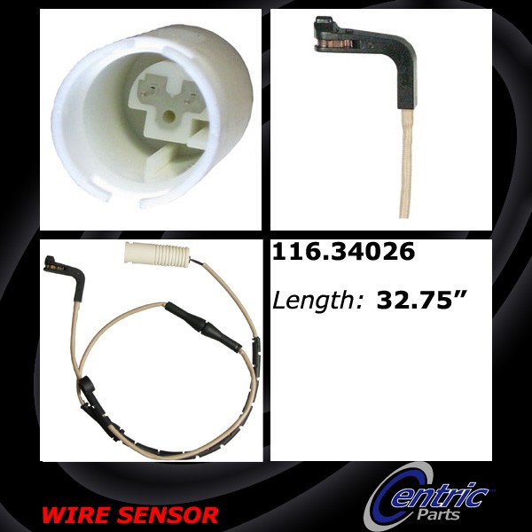 Centric Brake Pad Sensor Wire