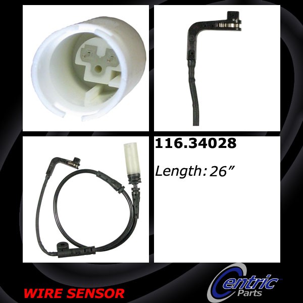 Centric Brake Pad Sensor Wire