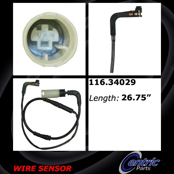 Centric Brake Pad Sensor Wire