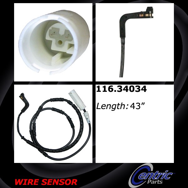 Centric Brake Pad Sensor Wire