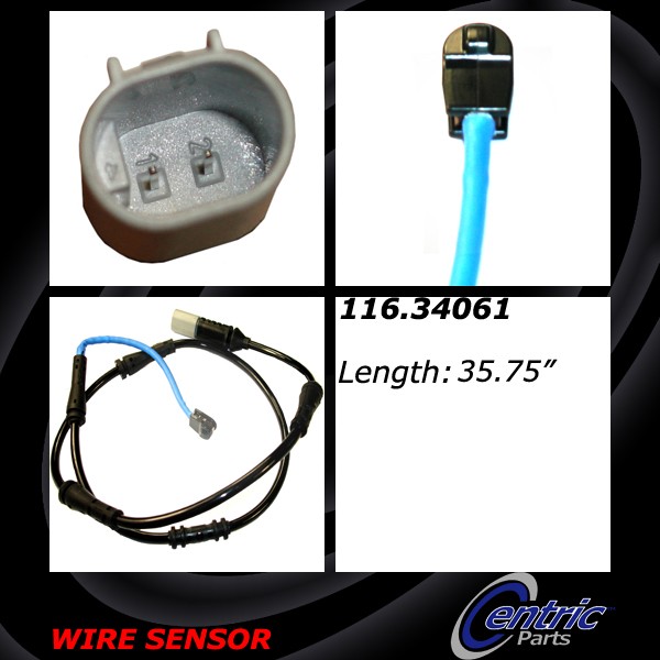 Centric Brake Pad Sensor Wire