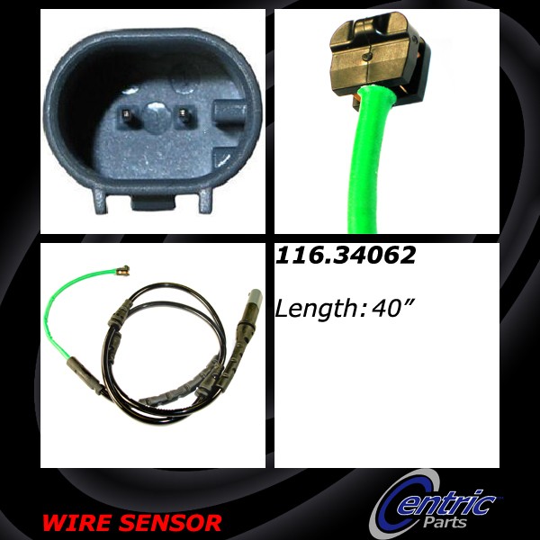 Centric Brake Pad Sensor Wire