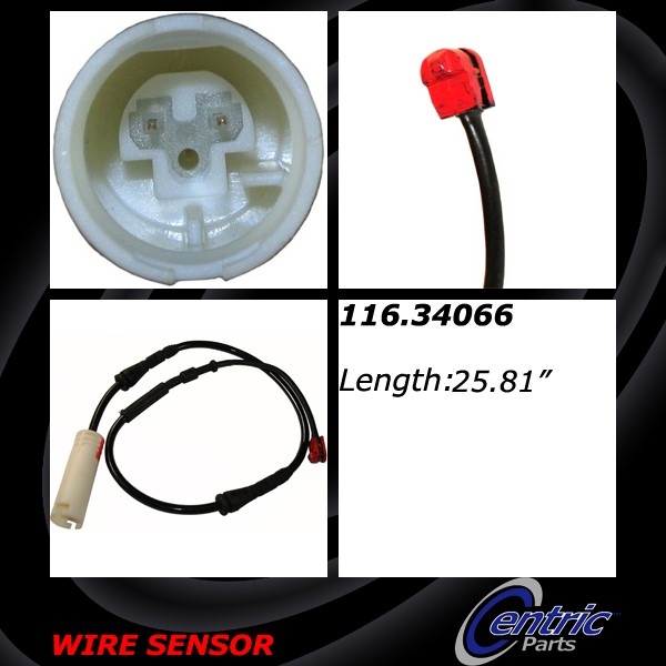 Centric Brake Pad Sensor Wire