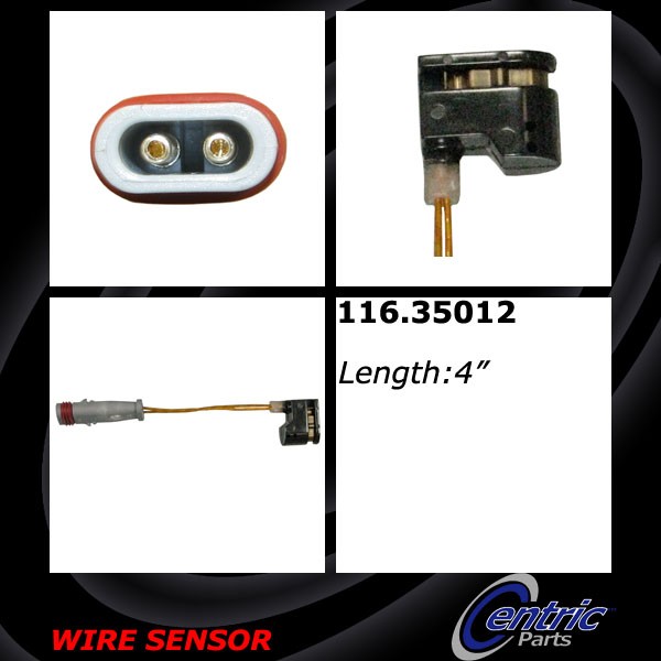 Centric Brake Pad Sensor Wire
