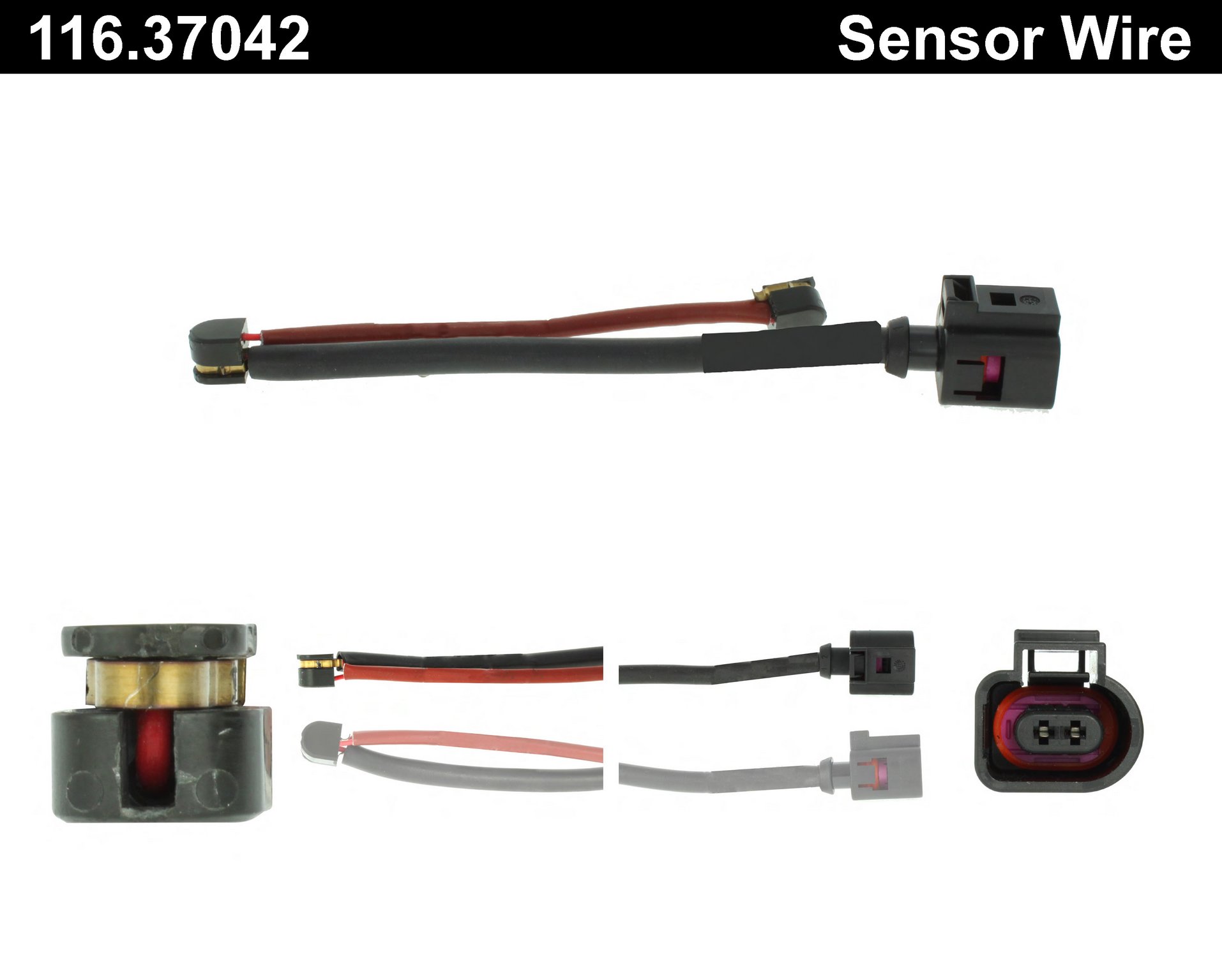 Centric Brake Pad Sensor Wire