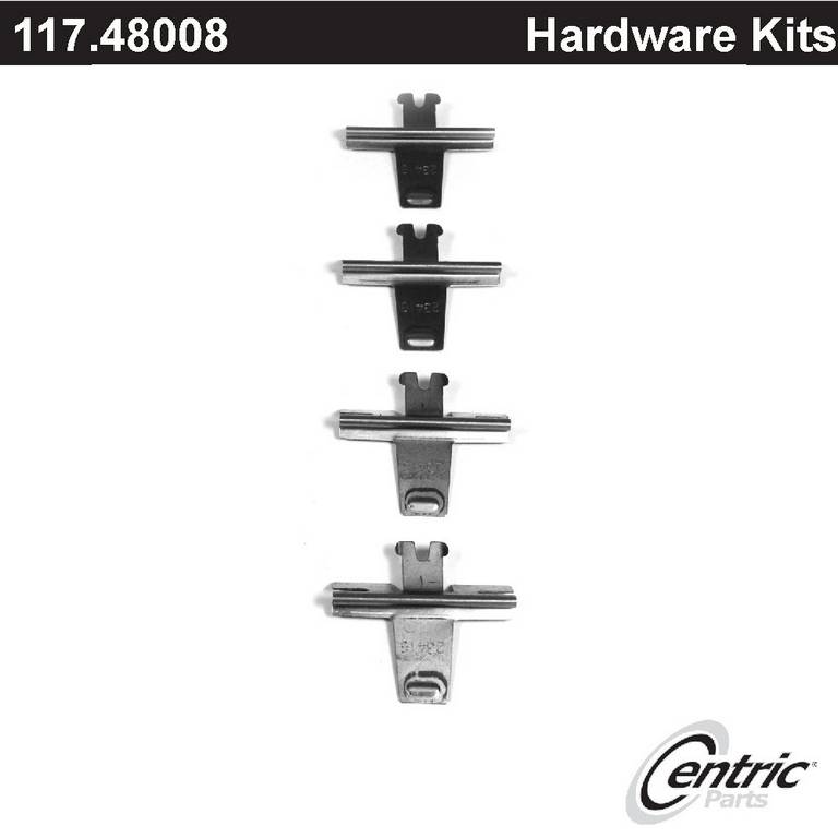 Centric Disc Brake Hardware Kit