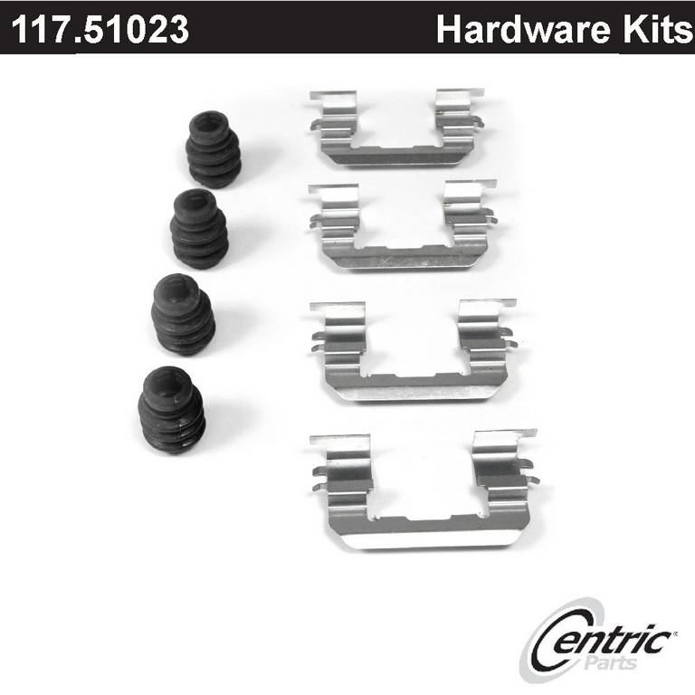 Centric Disc Brake Hardware Kit