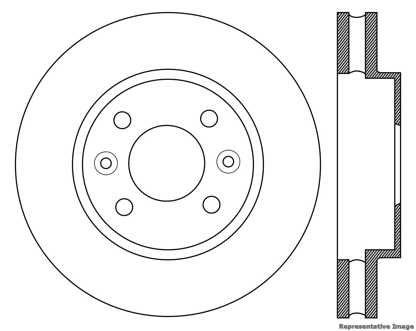 C-Tek Standard Brake Rotor