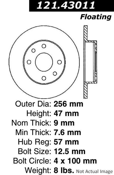 C-Tek Standard Brake Rotor