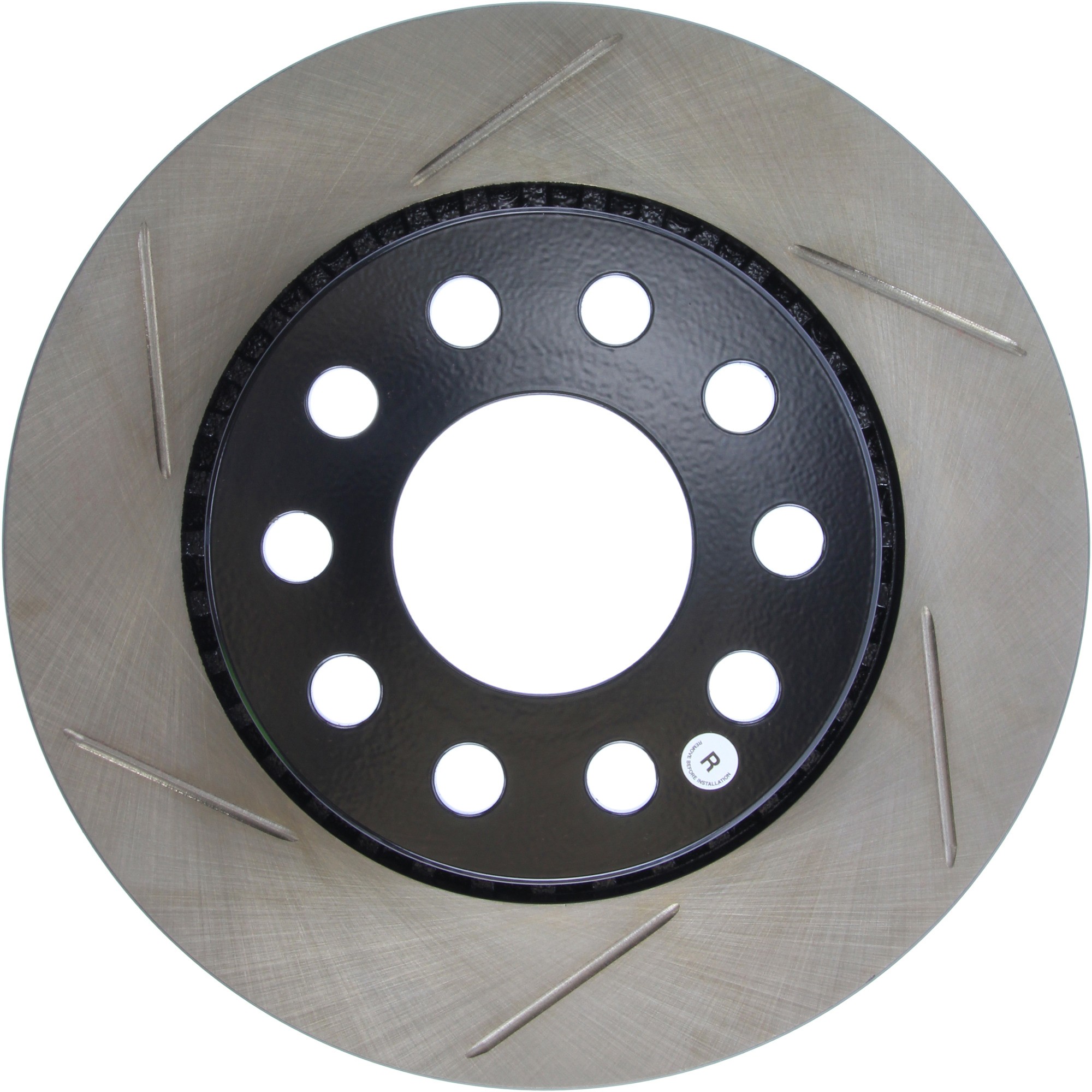 StopTech Sport Slotted Brake Rotor; Rear Right