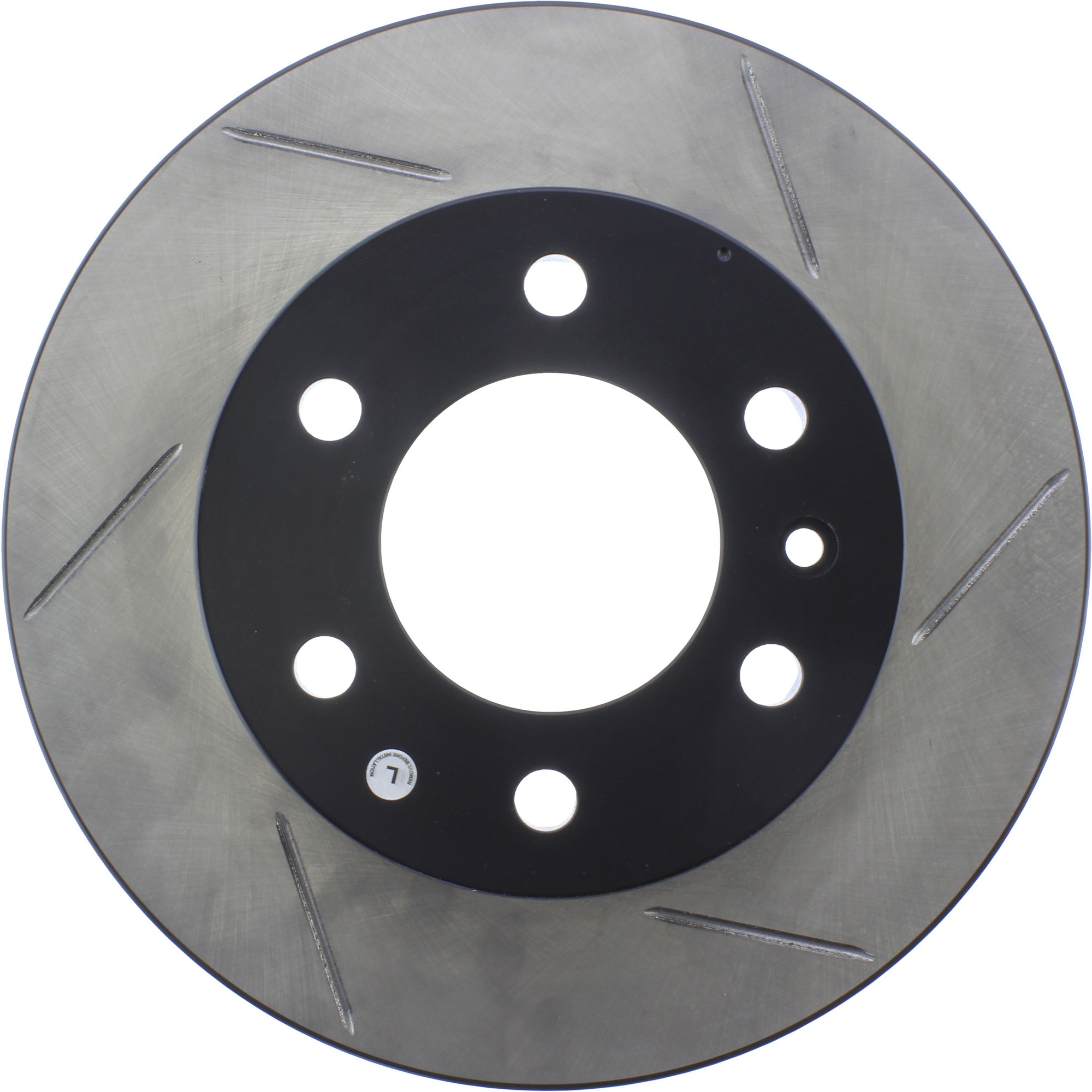 StopTech Sport Slotted Brake Rotor; Front Left