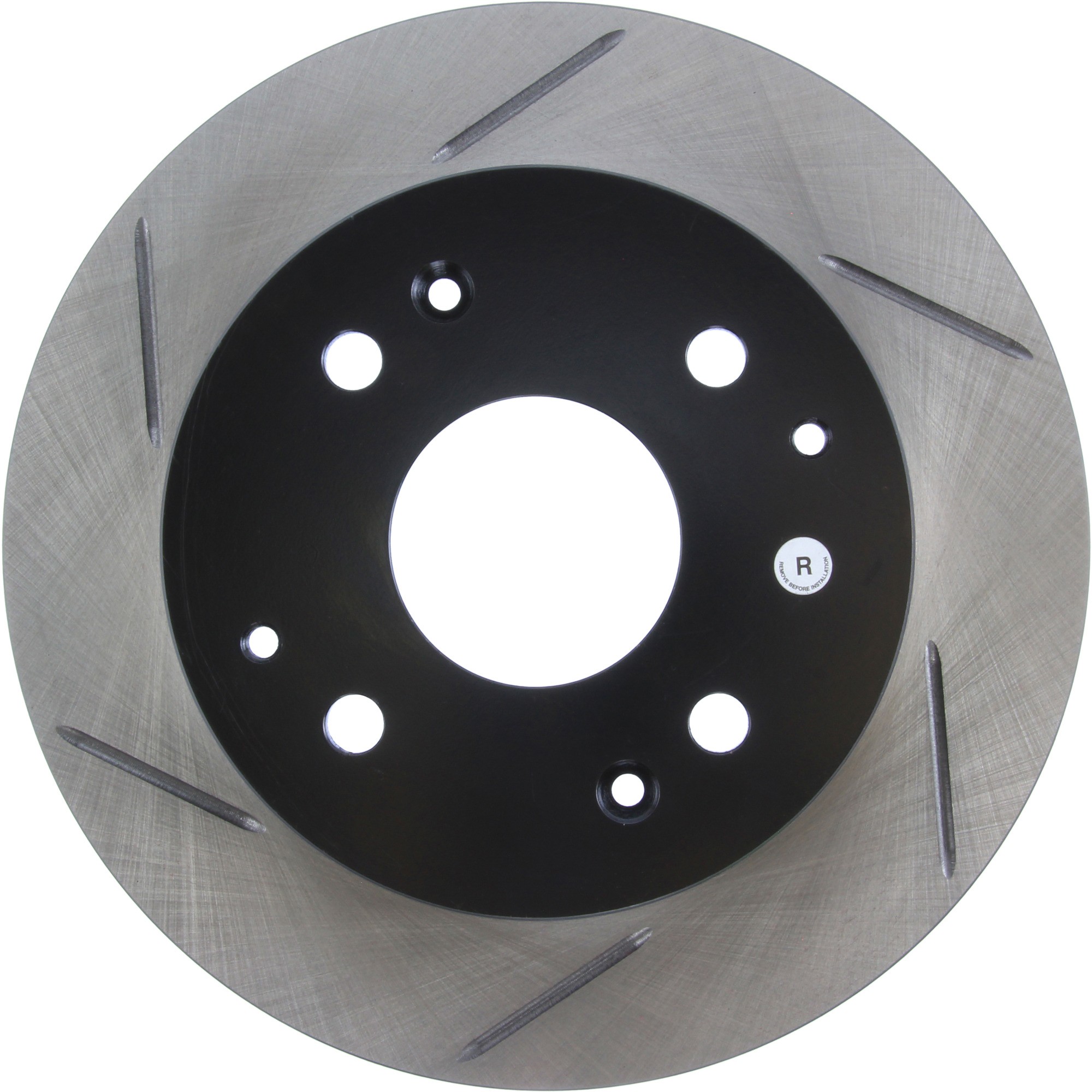 StopTech Sport Slotted Brake Rotor; Rear Left