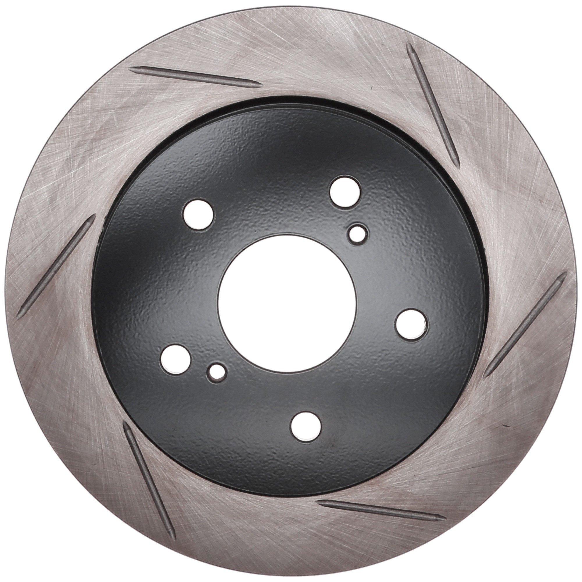 StopTech Sport Slotted Brake Rotor; Rear Left