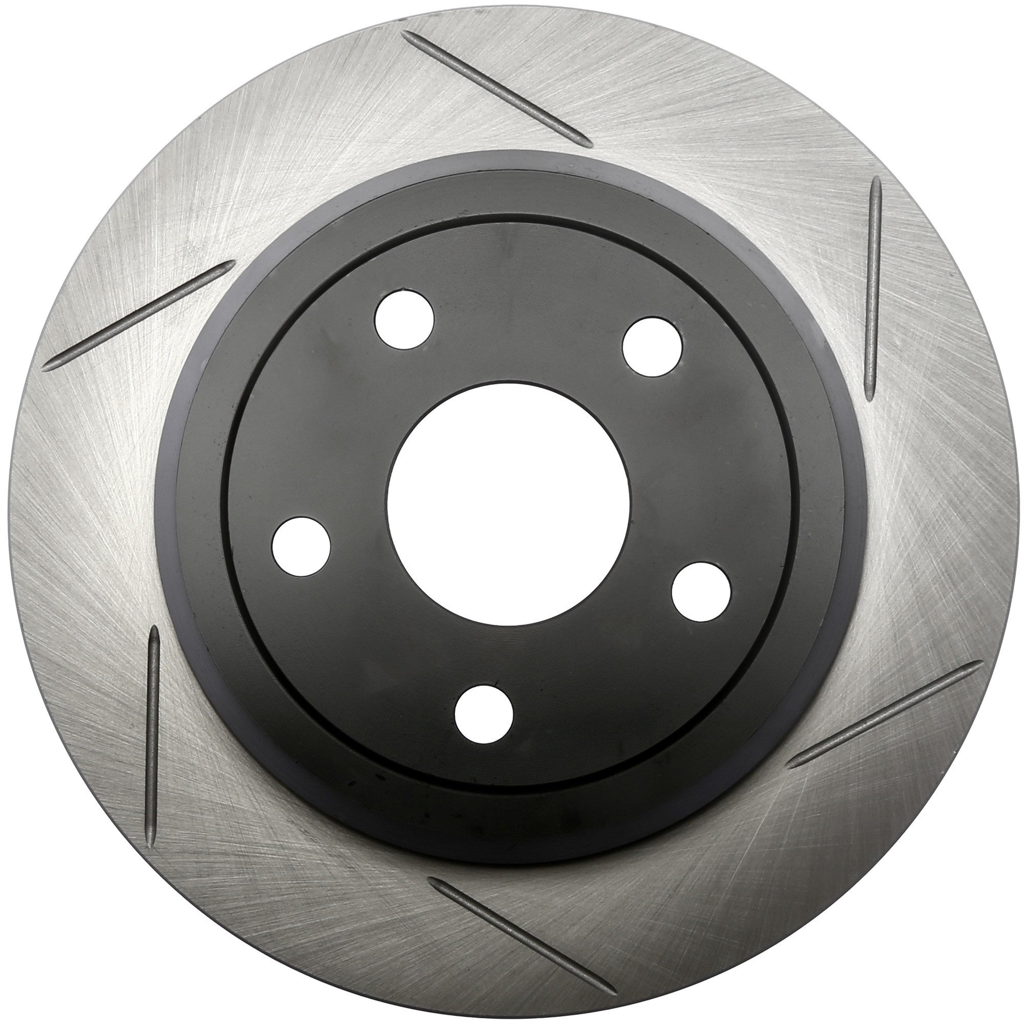 StopTech Sport Slotted Brake Rotor; Rear Left