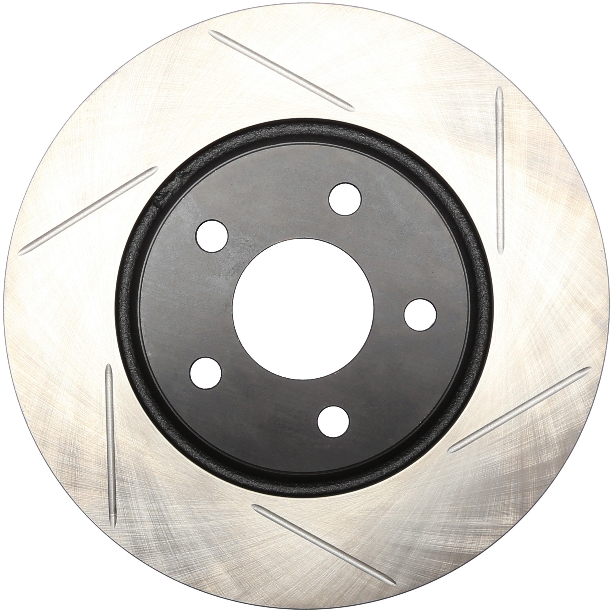 StopTech Sport Slotted Brake Rotor; Front Left