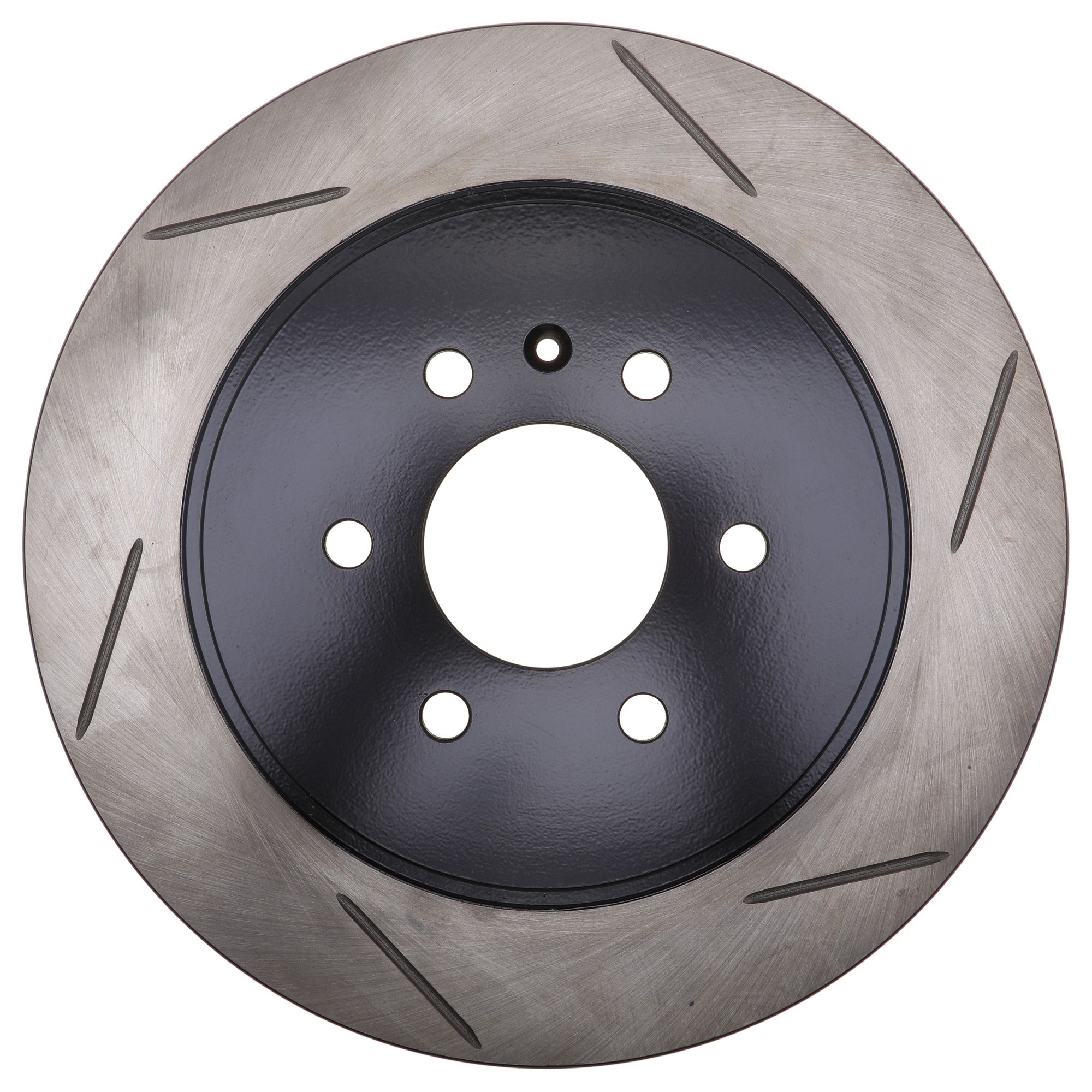 StopTech Sport Slotted Brake Rotor; Rear Left