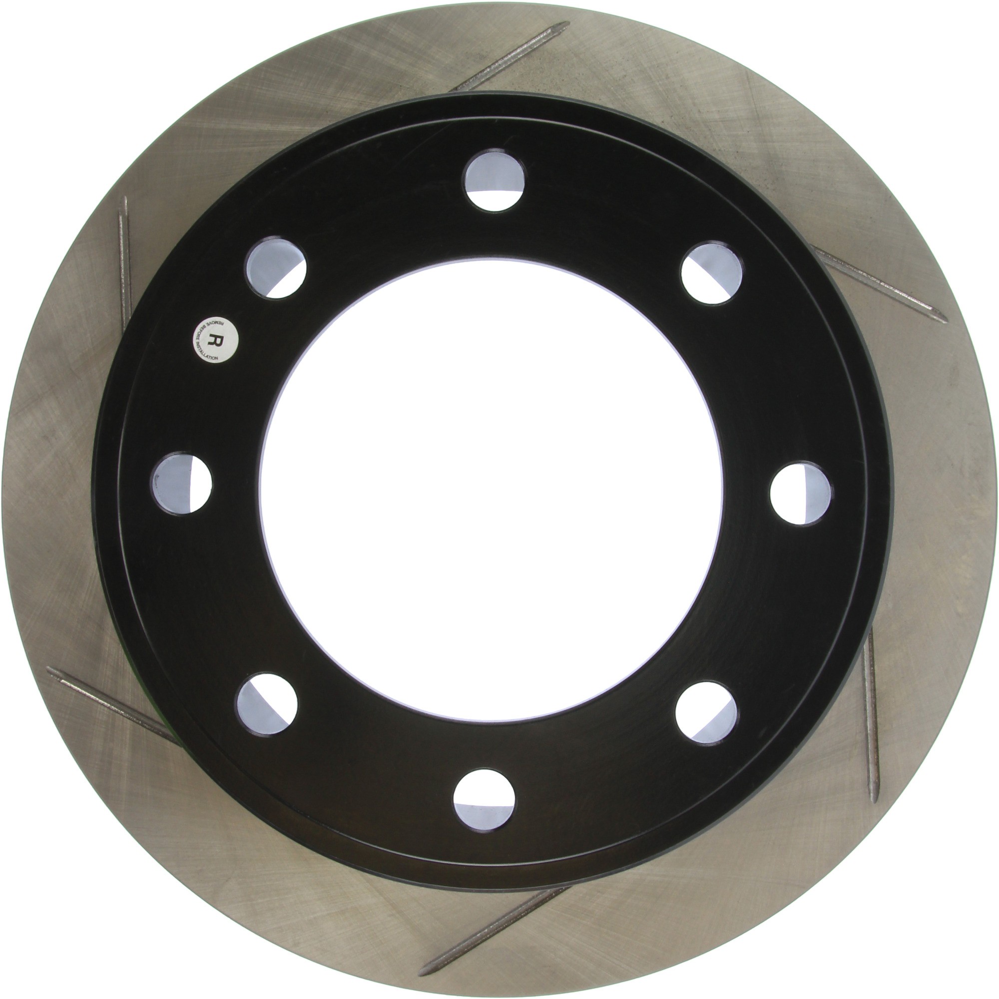StopTech Sport Slotted Brake Rotor; Rear Right