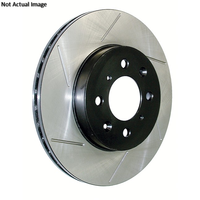 StopTech Sport Slotted Brake Rotor; Front and Rear Right