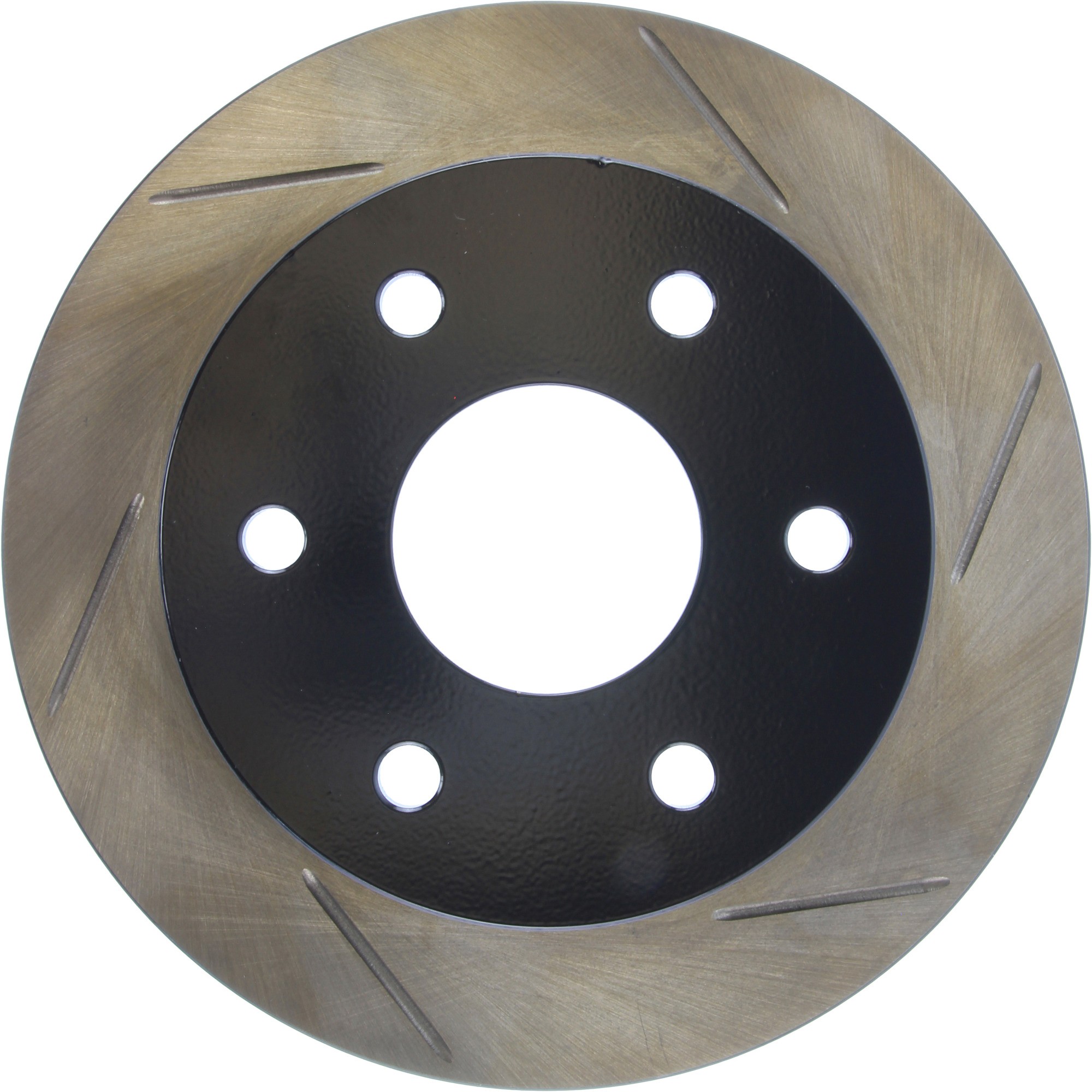 StopTech Sport Slotted Brake Rotor; Front Left