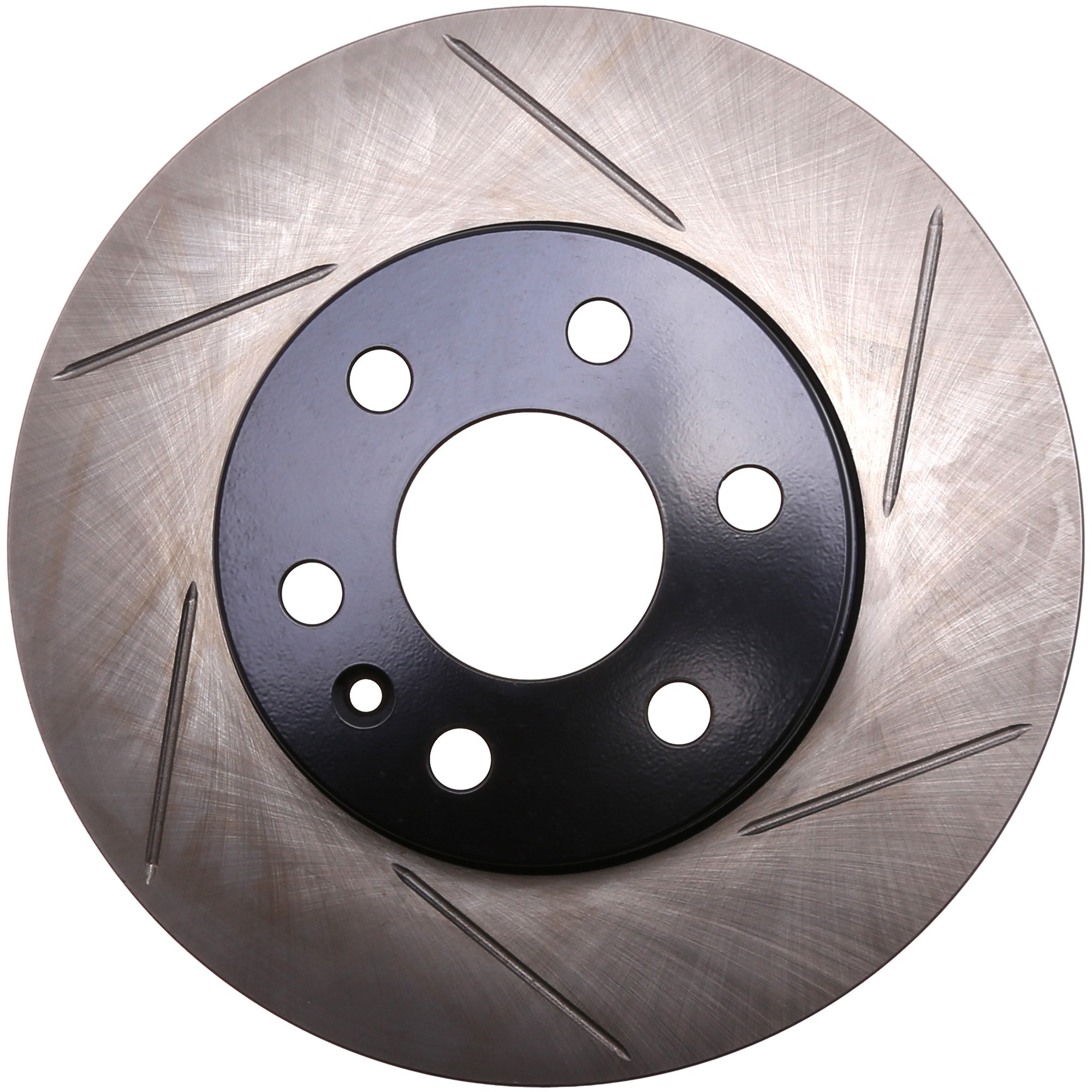 StopTech Sport Slotted Brake Rotor; Rear Left