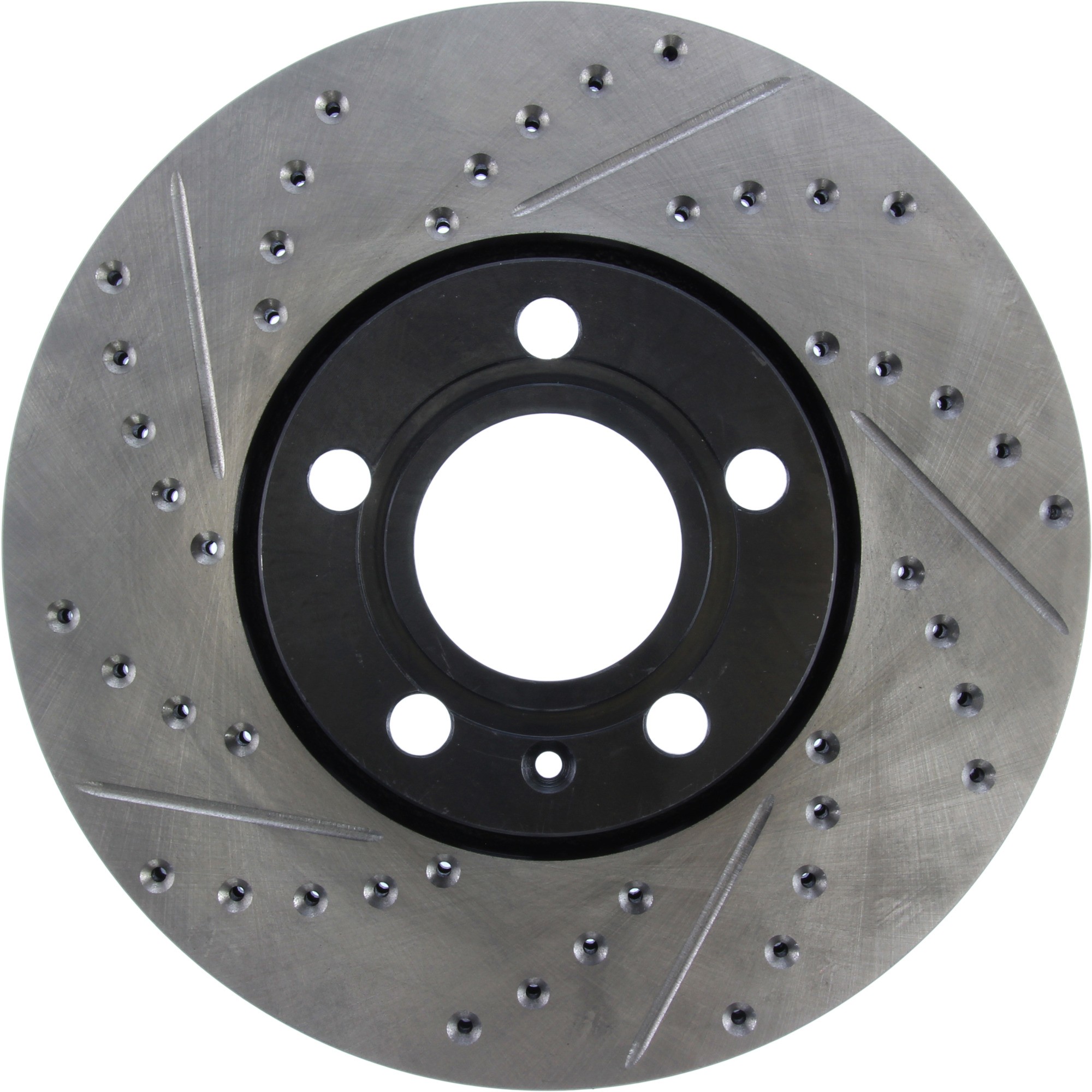 StopTech Sport Drilled & Slotted Brake Rotor; Front Right