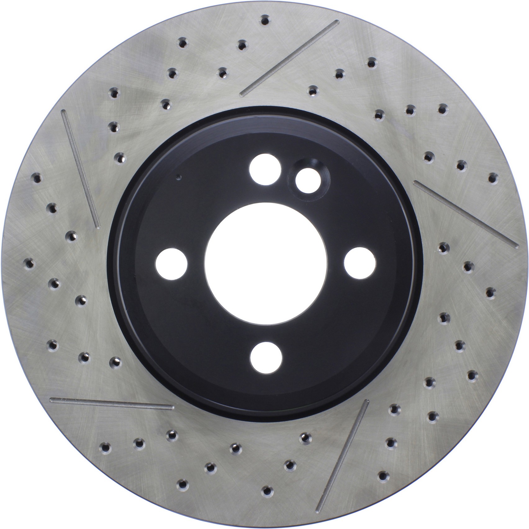 Centric Premium OE Style Drilled and Slotted Brake Rotor