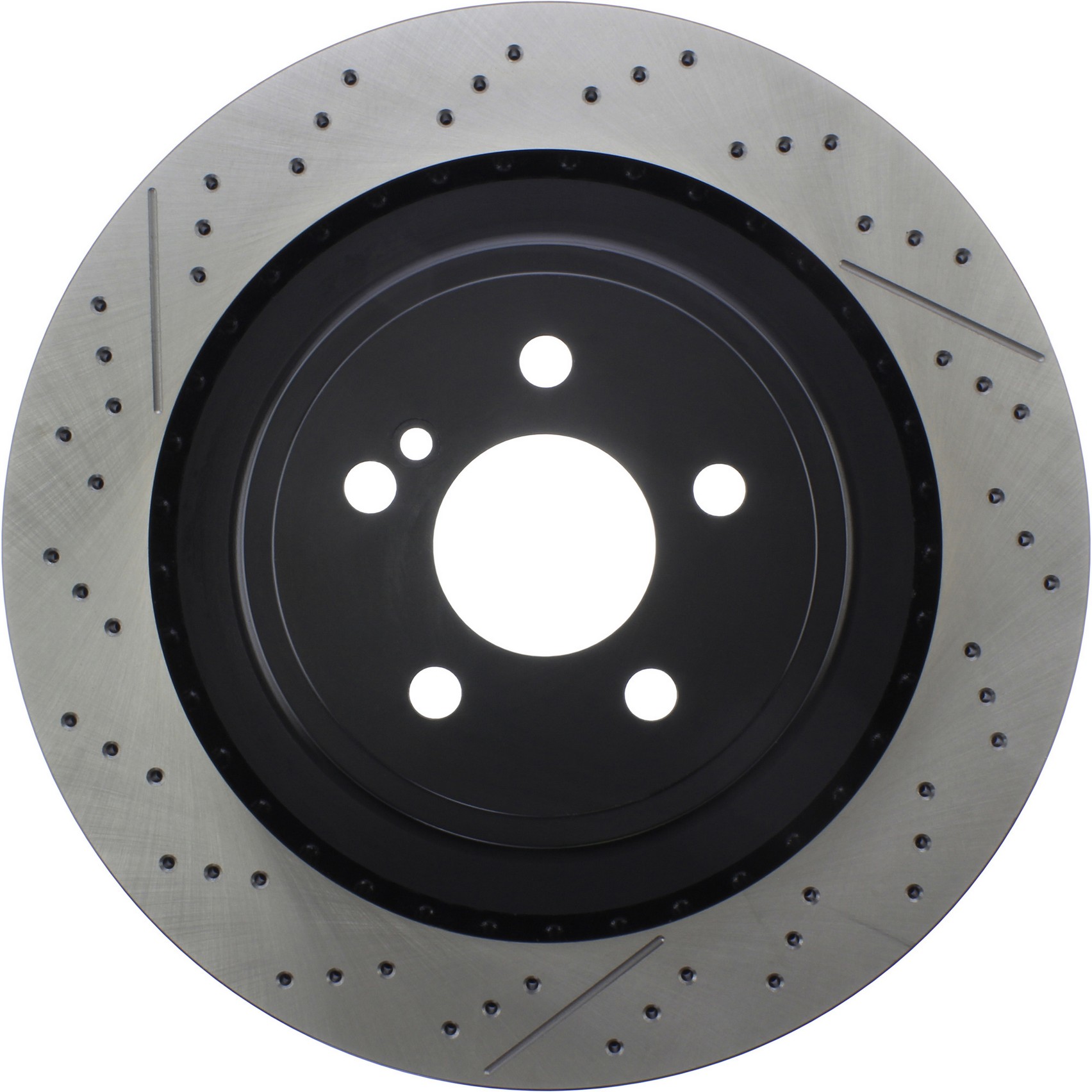 Centric Premium OE Style Drilled and Slotted Brake Rotor