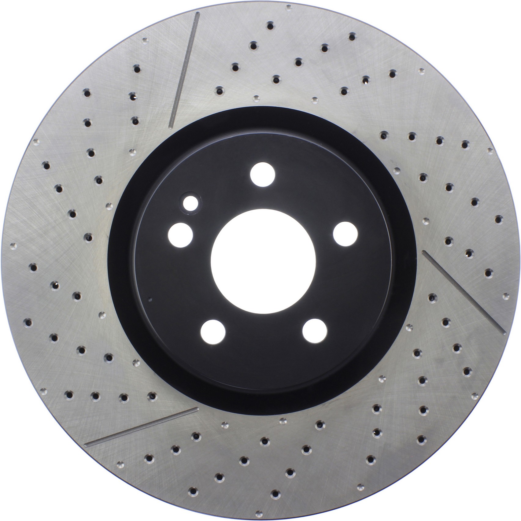 Centric Premium OE Style Drilled and Slotted Brake Rotor