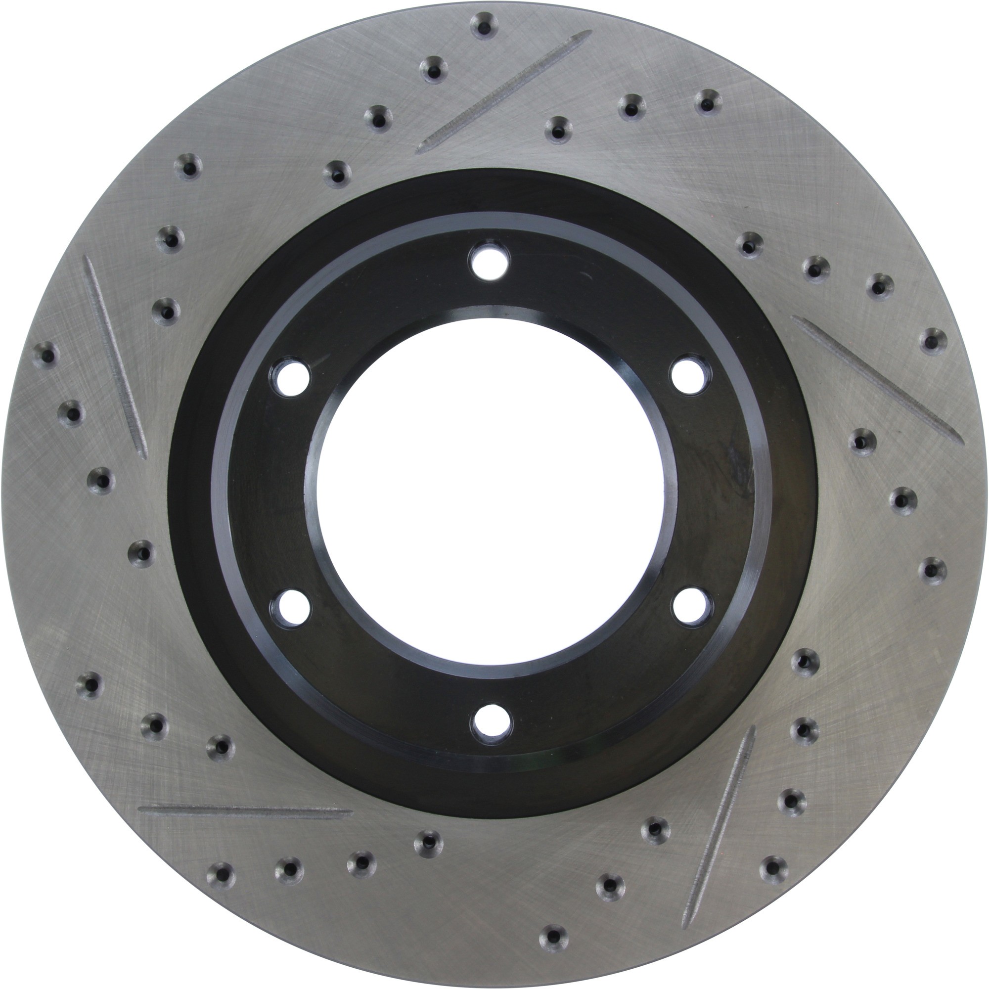 StopTech Sport Drilled & Slotted Brake Rotor; Front Right