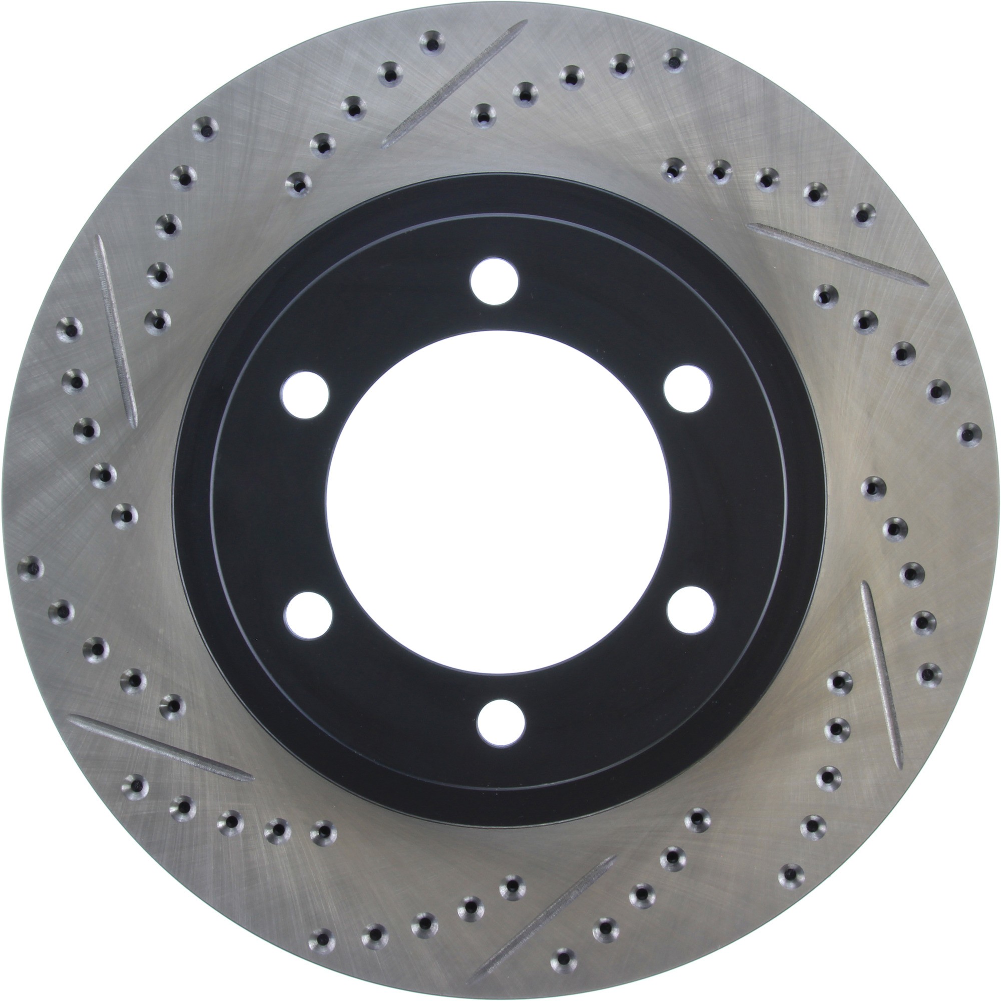 StopTech Sport Drilled & Slotted Brake Rotor; Front Right