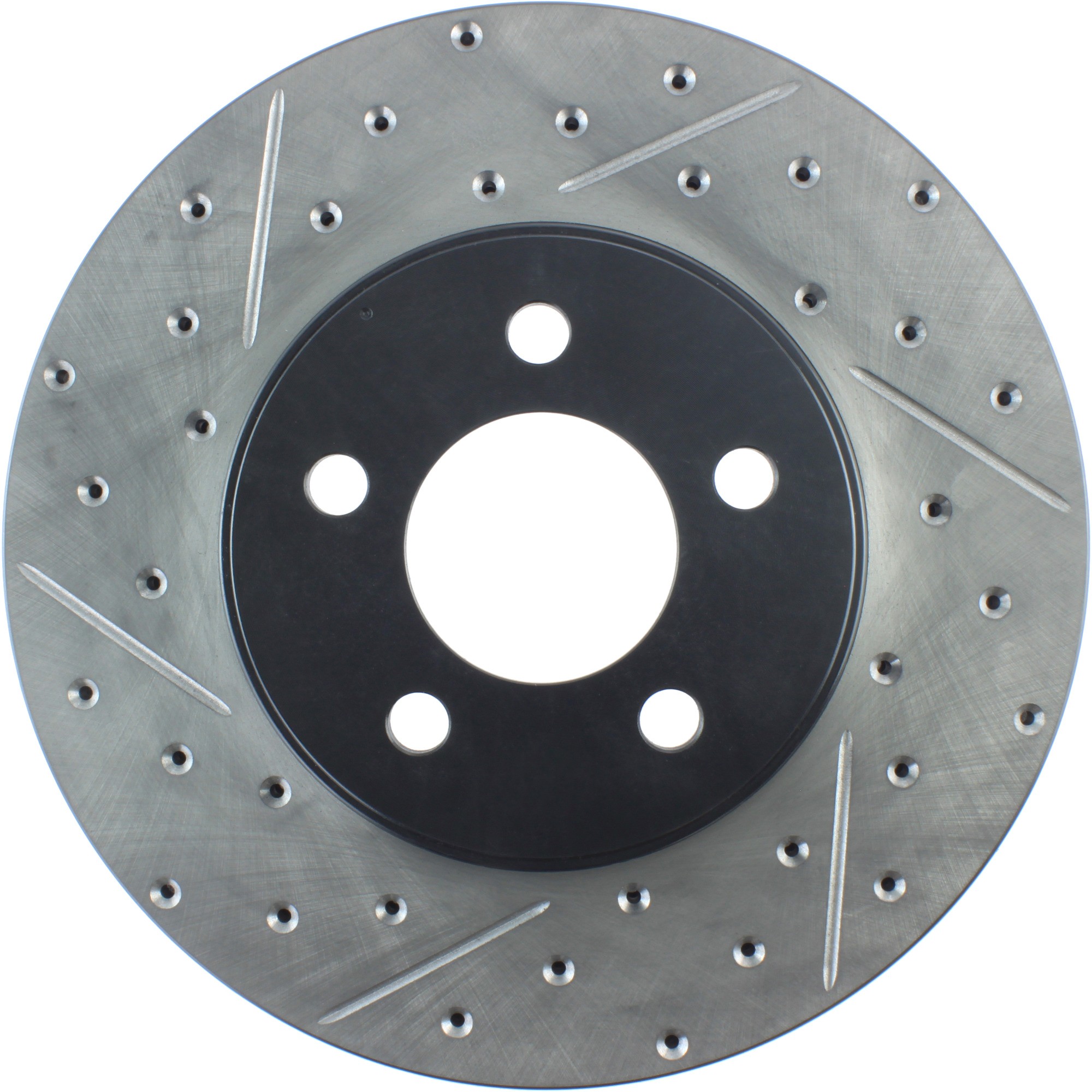StopTech Sport Drilled & Slotted Brake Rotor; Front Right
