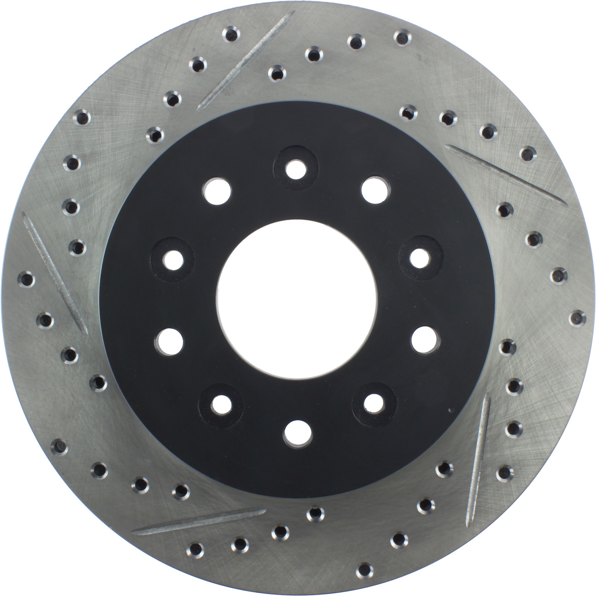 StopTech Sport Drilled & Slotted Brake Rotor; Front Right