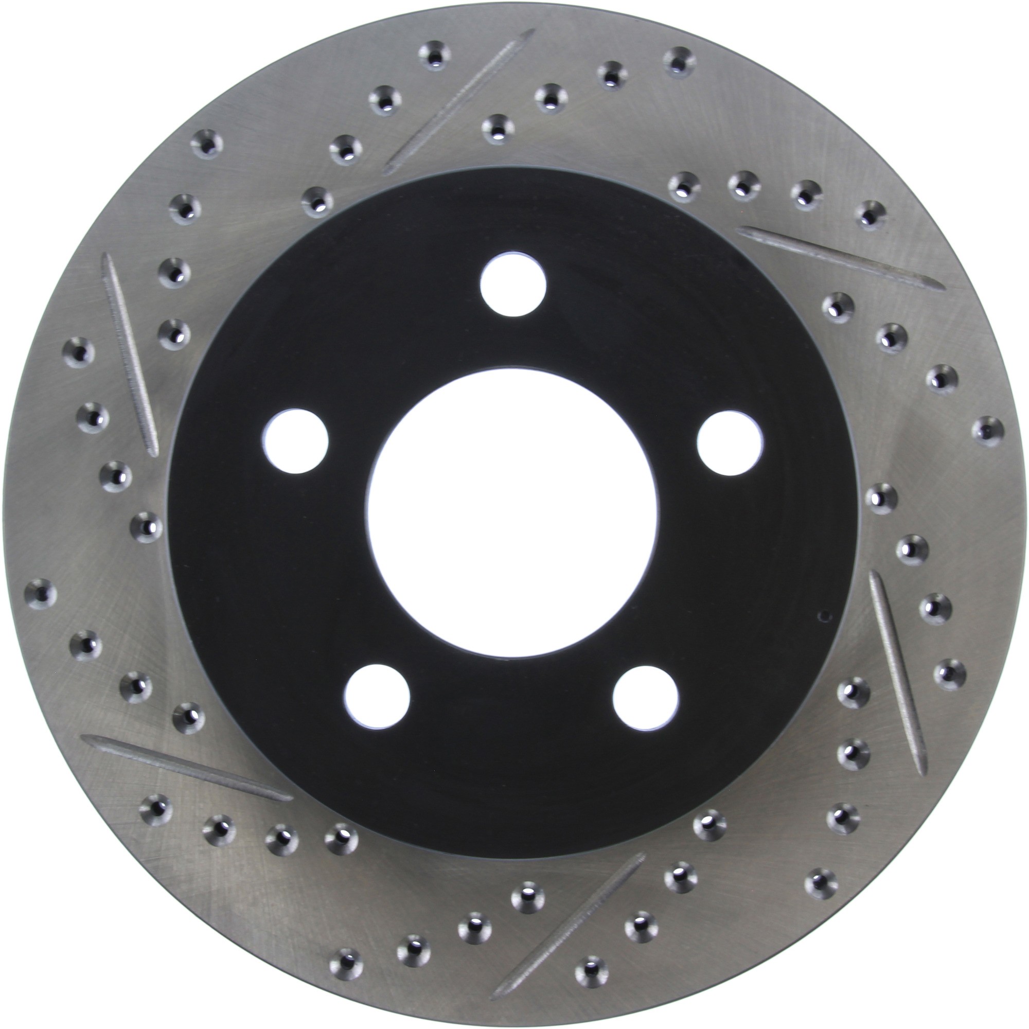 StopTech Sport Drilled & Slotted Brake Rotor; Front Right