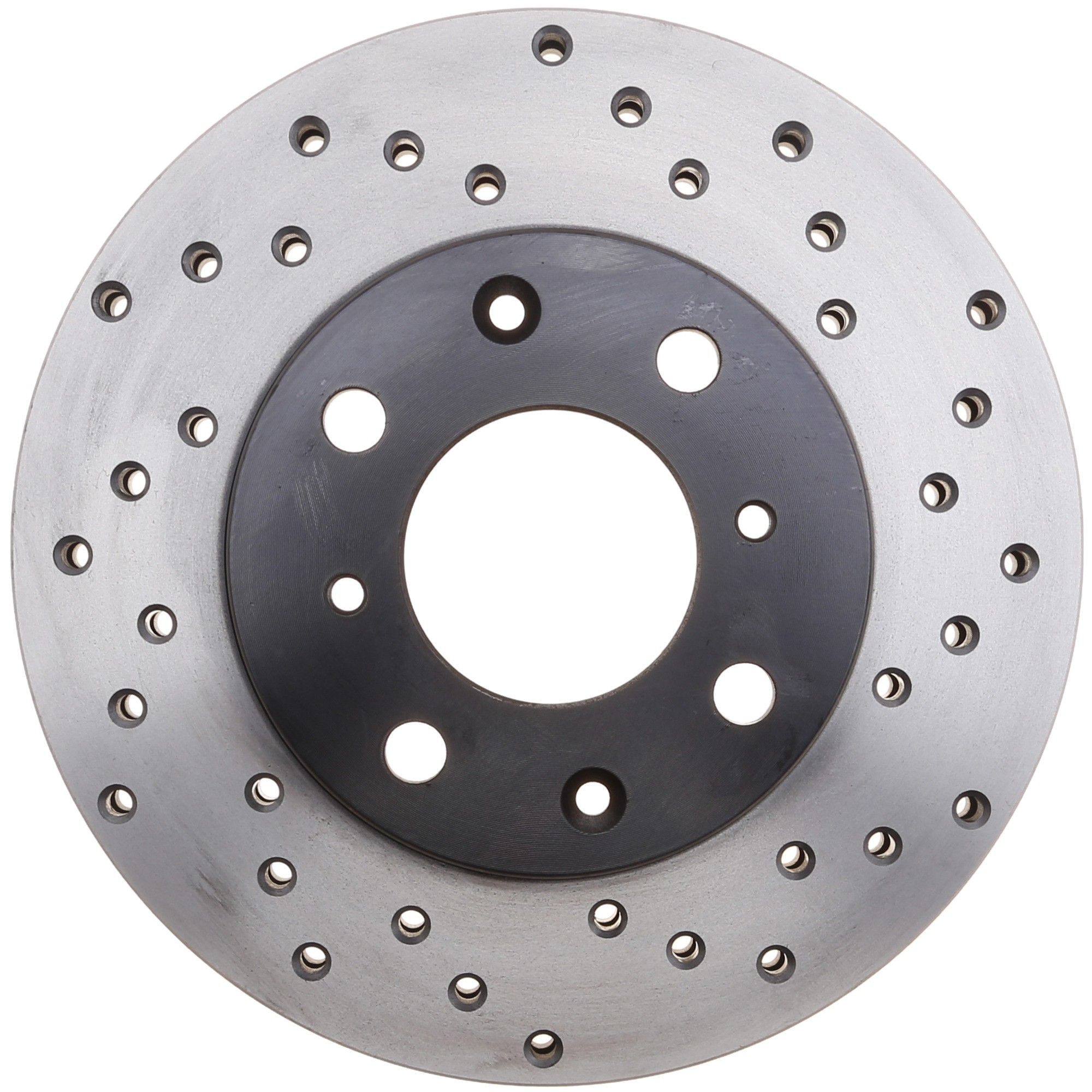 StopTech Sport Cross Drilled Brake Rotor; Front Left