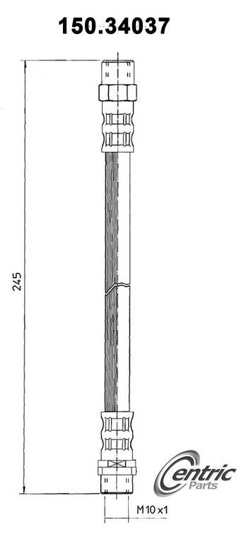 Centric Brake Hose