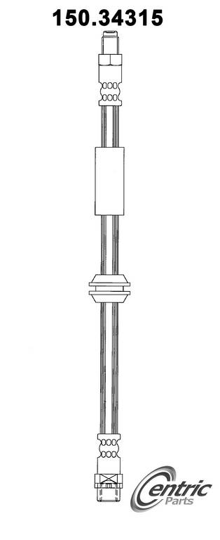 Centric Brake Hose