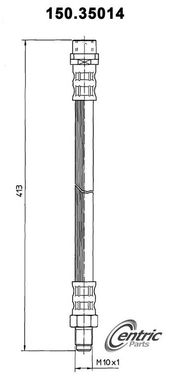 Centric Brake Hose