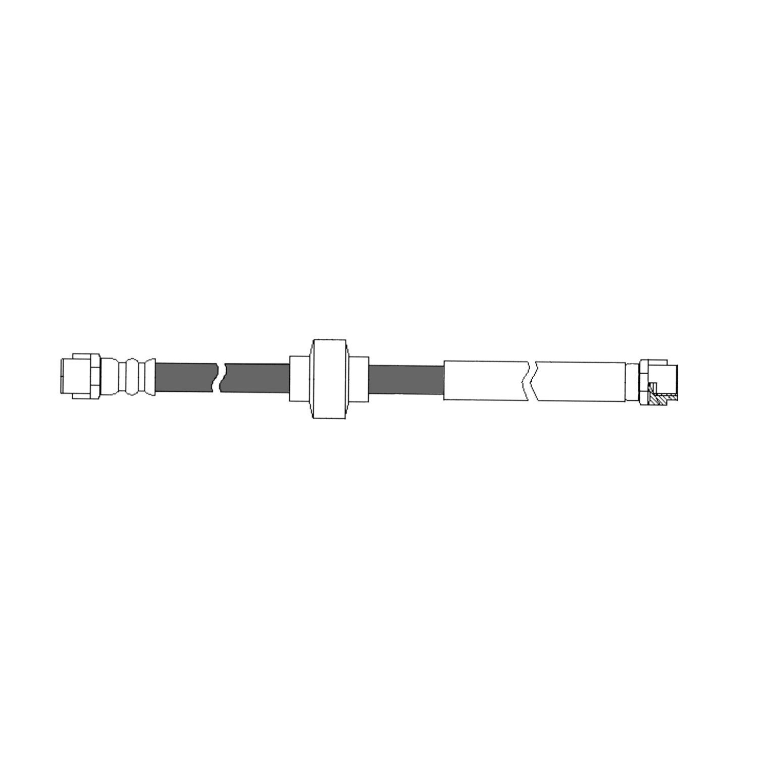 Centric Brake Hose