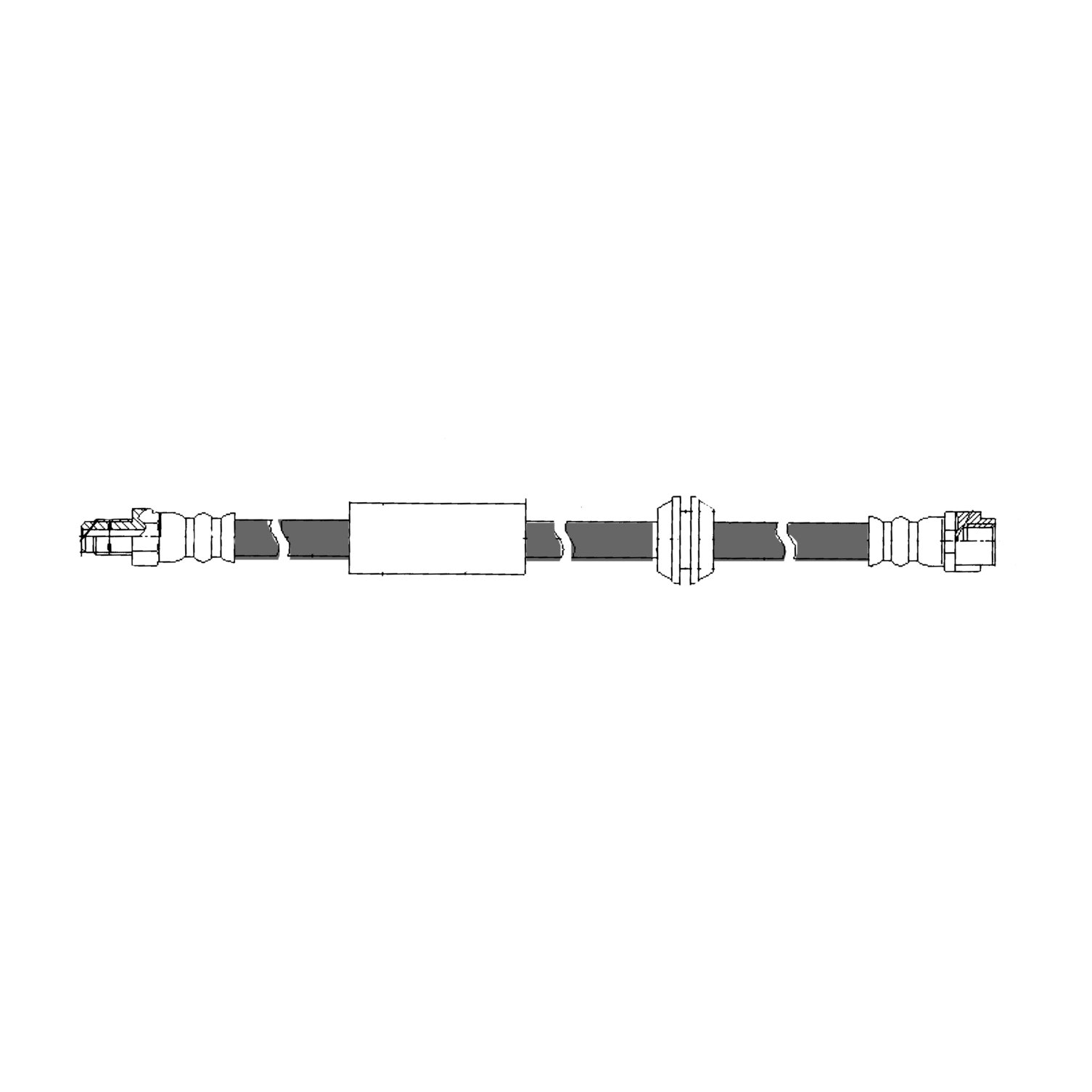 Centric Brake Hose