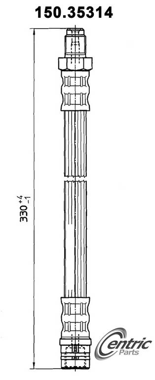 Centric Brake Hose