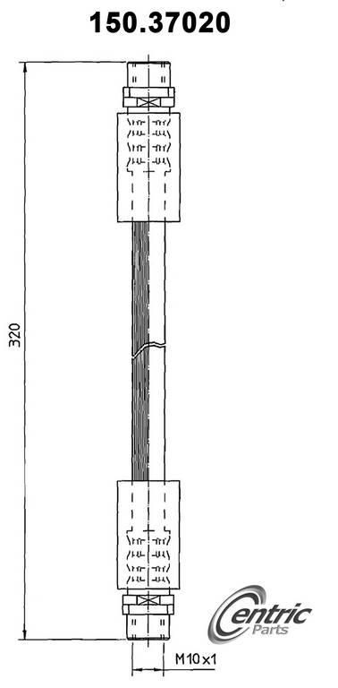 Centric Brake Hose