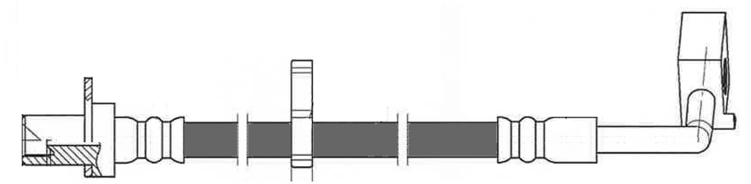Centric Brake Hose