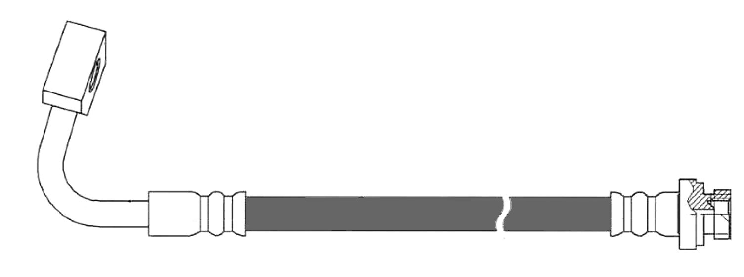 Centric Brake Hose