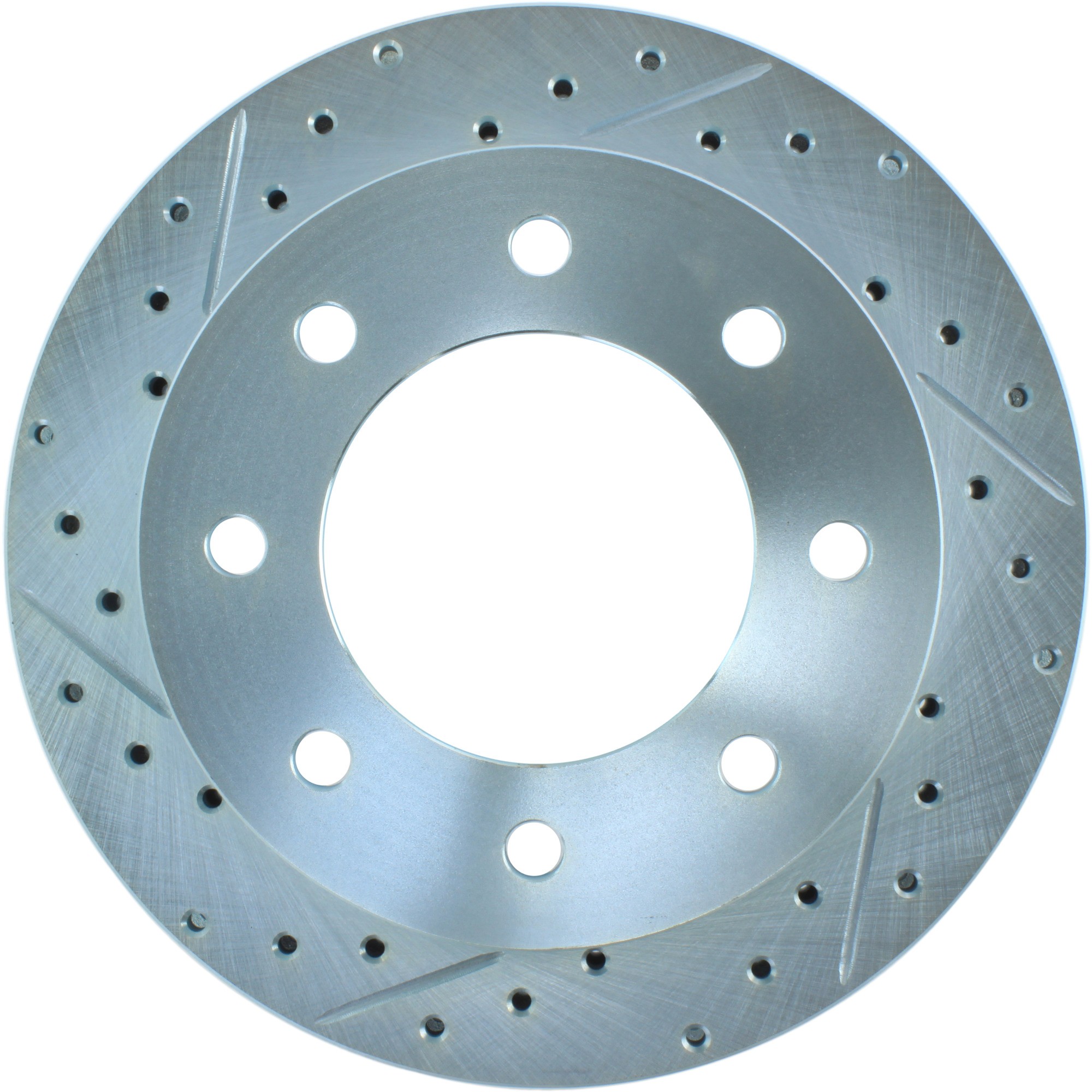 StopTech Select Sport Drilled and Slotted Brake Rotor; Rear Right