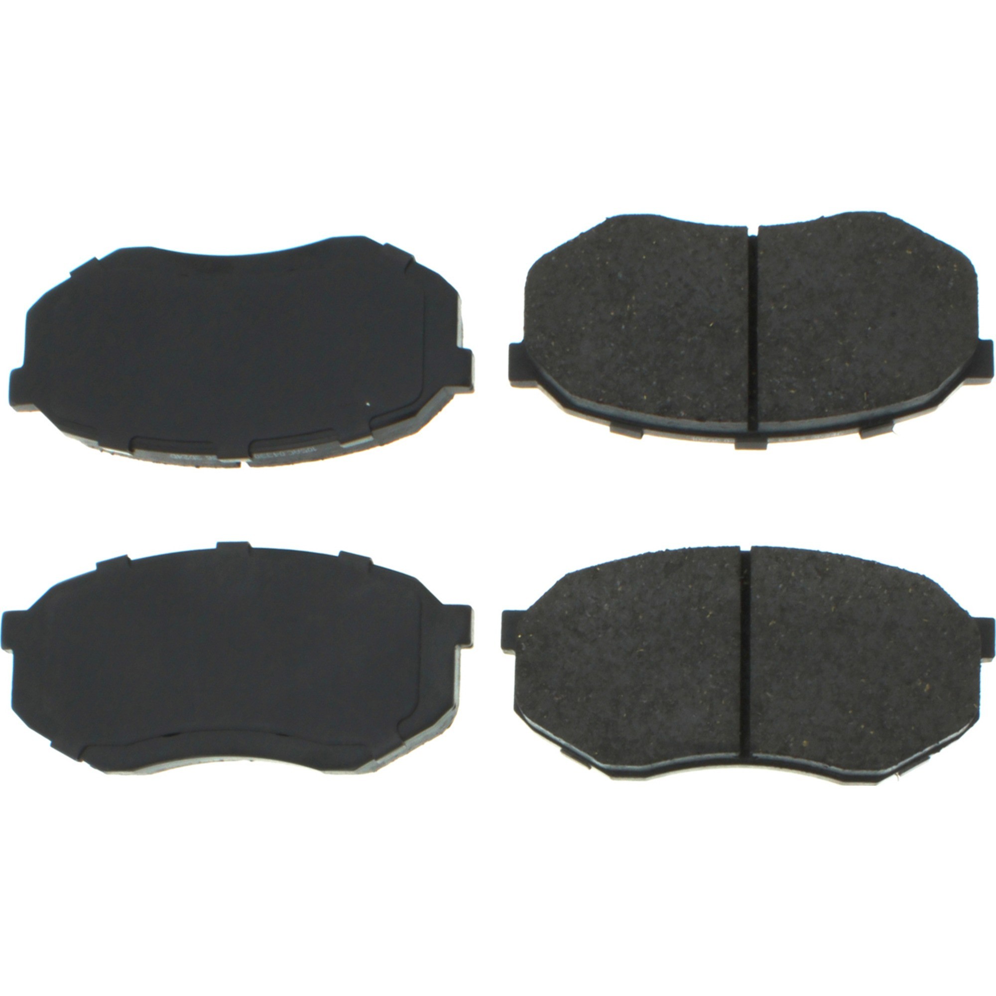Centric Premium Semi-Metallic Brake Pads with Shims and Hardware