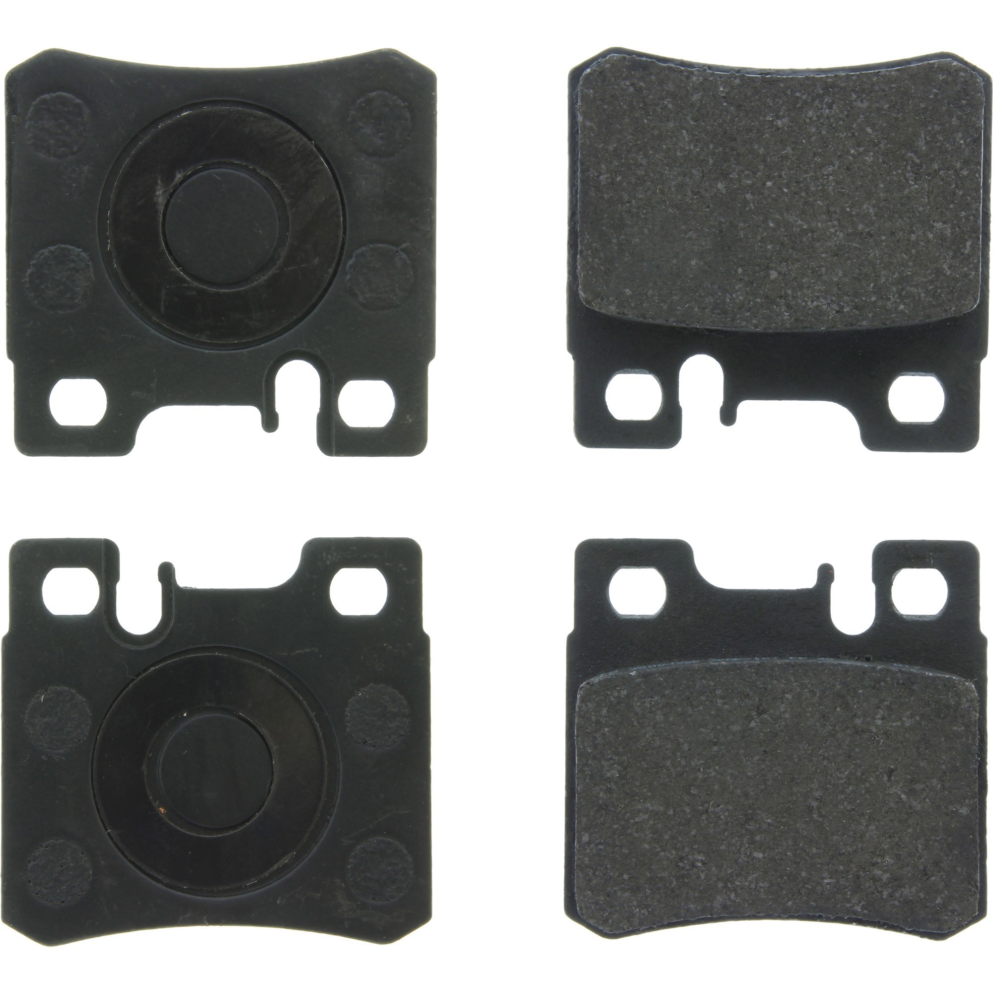 Centric Premium Semi-Metallic Brake Pads with Shims