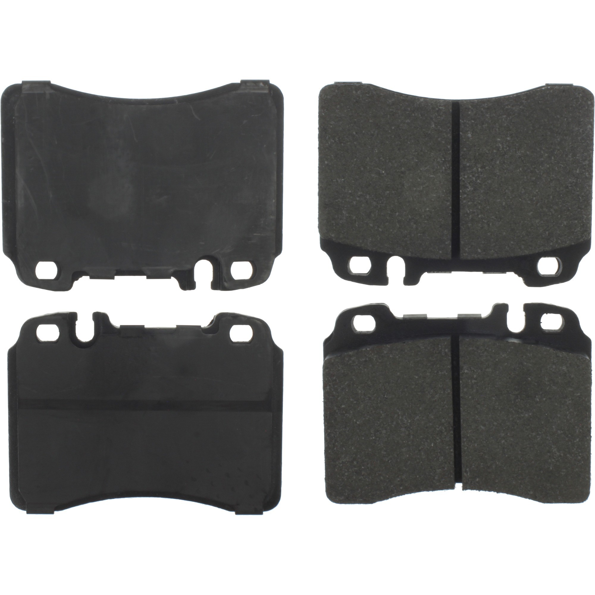 Centric Premium Semi-Metallic Brake Pads with Shims