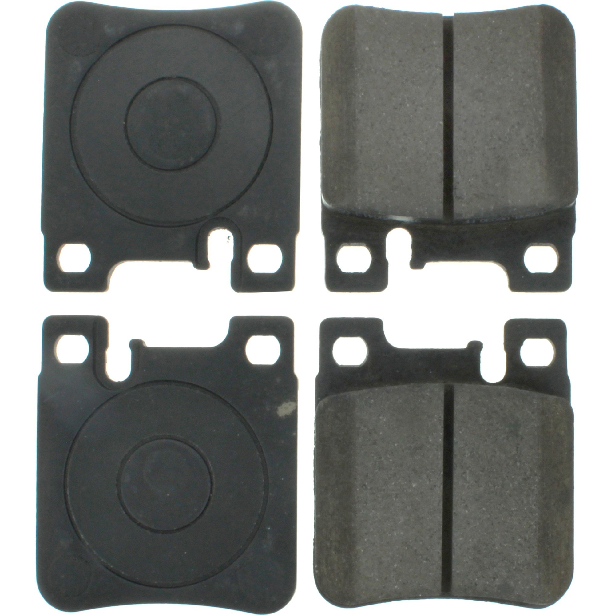 Centric Premium Semi-Metallic Brake Pads with Shims